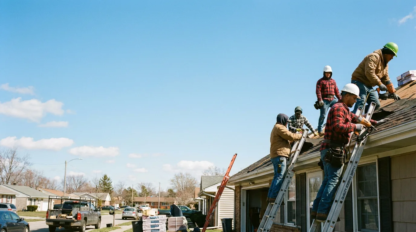 Roofing in White Cottage, OH near me